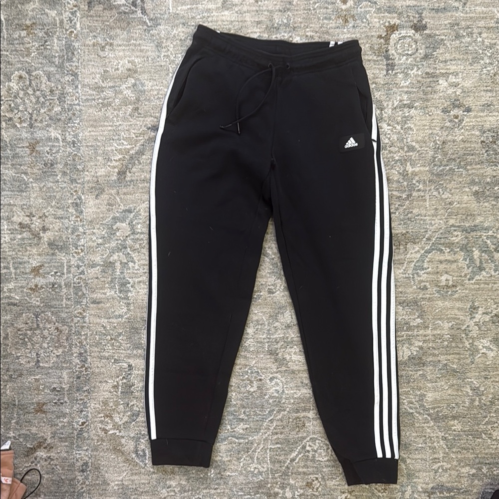 Adidas Kids Black Jogger Pants